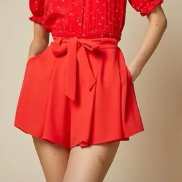 Sunday Best Red Skort - Picture 1 of 4